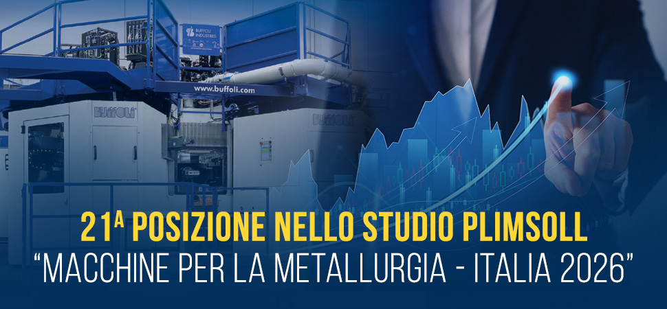 Buffoli Transfer conferma la propria posizione tra i principali costruttori mondiali di macchine transfer – Studio Plimsoll 2026